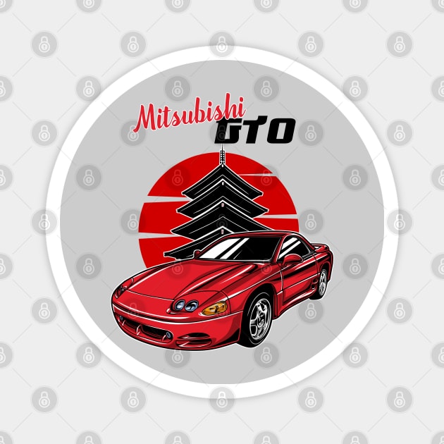 Mitsubishi GTO Magnet by mirailecs